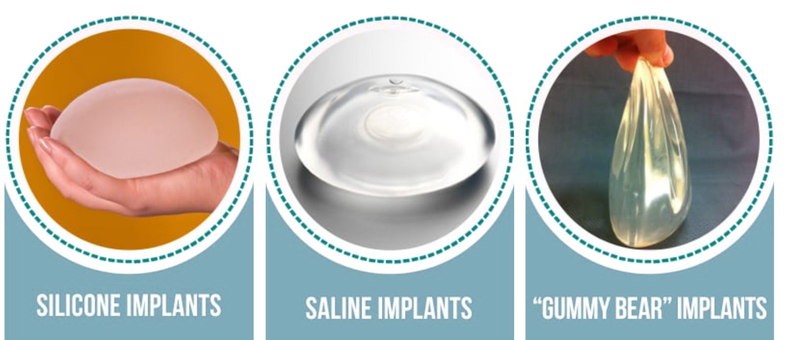 Best Breast Implants Saline Silicone Gummy Bear Orlando FL   Types Of Breast Implants 1536x666 